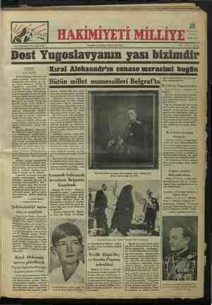 Hakimiyet i Milliye Gazetesi Arşivi 10 Ekim 1934 27 Kasım 1934