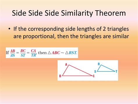 Ppt Proving Triangles Similar Through Sss And Sas Powerpoint