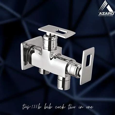 Wall Double Handle Angle Cock 2 In 1 Azaro Tuscan For Bathroom Fitting