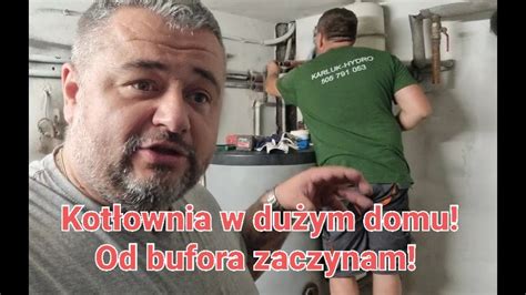 Kocioł na pellet plus bufor w domu tylko grzejniki SAS BIO COMPACT