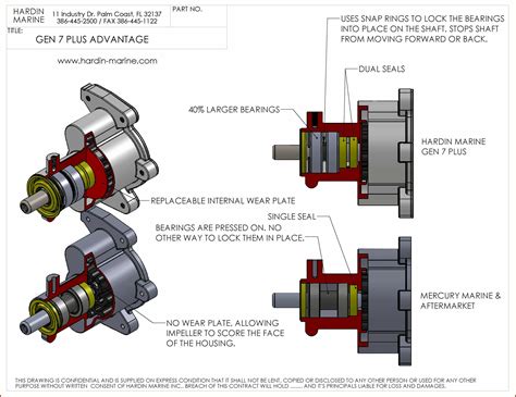 7 4 Mercruiser Raw Water Pump Diagram