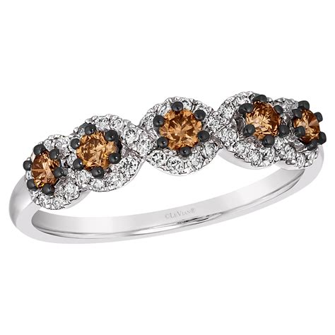 Le Vian Ring Featuring Chocolate Diamonds Nude Diamonds Set In K Vanilla For Sale At StDibs