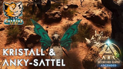 Ark Survival Ascended Scorched Earth Kristall Sattel Youtube