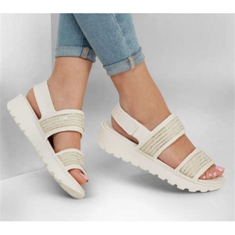 Skechers Foamies Footsteps How Extra White Women