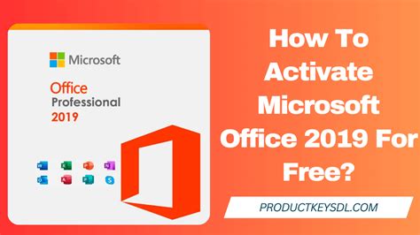 How To Activate Microsoft Office 2019 For Free 5 New Methods