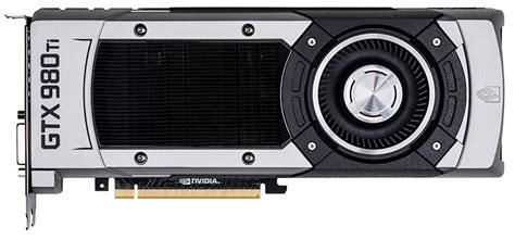 Nvidia Geforce Gtx 980ti Tekspek Guide Scan Uk