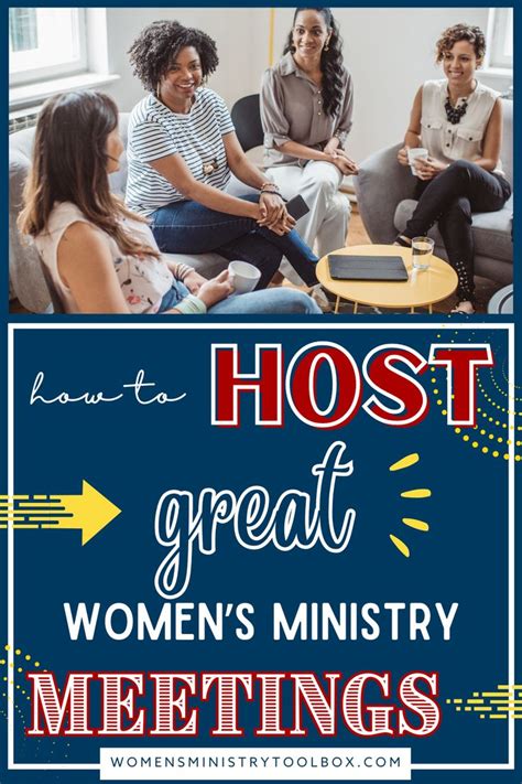 How To Host Great Womens Ministry Team Meetings Womens Ministry