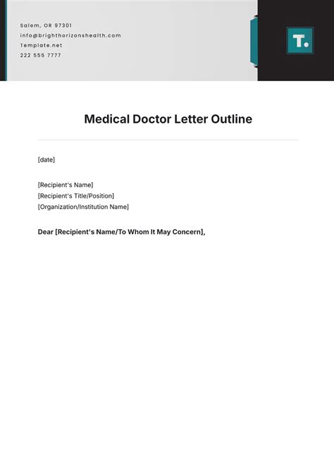 Free Diagnosis Letter From Doctor Template To Edit Online