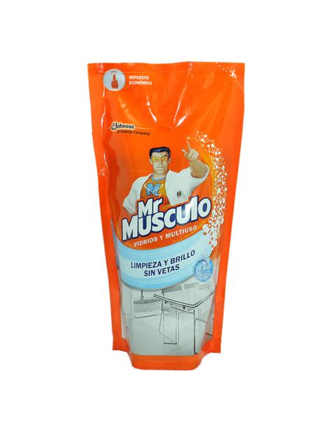 Mr Musculo Sachet X Ml Vidrios Multiusos Frag Fresca