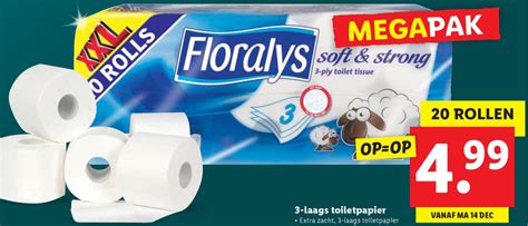 Floralys Toiletpapier Folder Aanbieding Bij Lidl Details