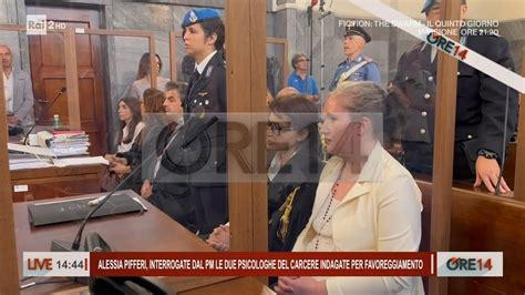 Alessia Pifferi Interrogate Dal Pm Le Due Psicologhe Per