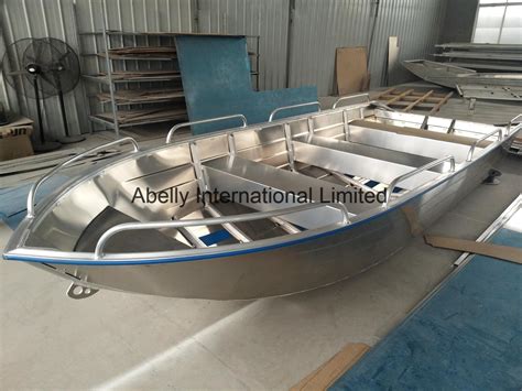 Abelly All Welded 16ft Deep V Type Fishing Boat Jon Boat Aluminum