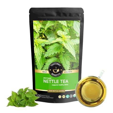 TEACURRY Stinging Nettle Tea 1 Month Pack 100 Grms Loose Helps