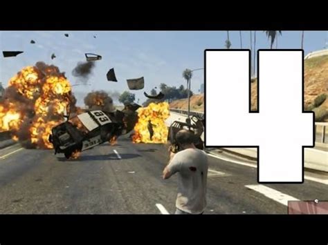 Gta V Destrucci N Explosiva A Camara Lenta Epic Fails Youtube