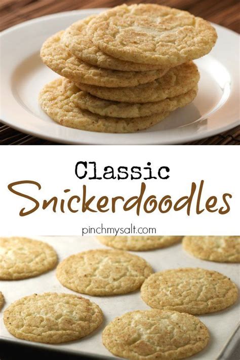 Classic Snickerdoodles Recipe Pinch My Salt Recipe Snickerdoodle