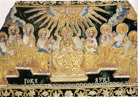 Сошествие Святого Духа на апостолов | Рукоделие, Святые, Подарки своими ...