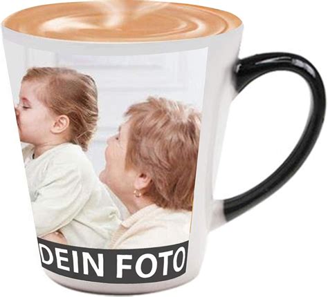 Megauk Zaubertasse Mit Text Foto Bedrucken Lassen Farbwechsel