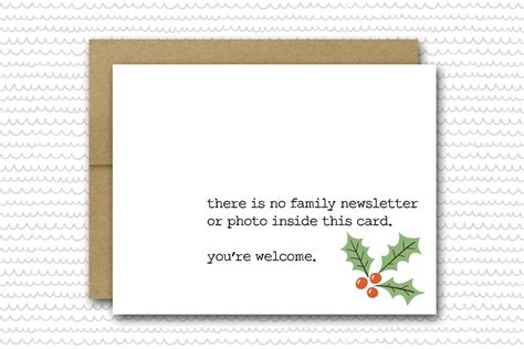 Funny Family Christmas Card Christmas Card Funny Holiday - Etsy