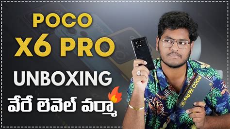 Poco X Pro Unboxing Initial Impressions In Telugu Youtube