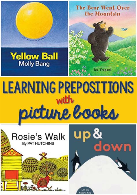 Teaching Prepositions With Picture Books Pre K Pages