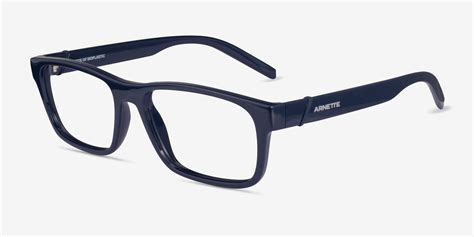 Arnette Flamengo Rectangle Navy Frame Eyeglasses Eyebuydirect Canada