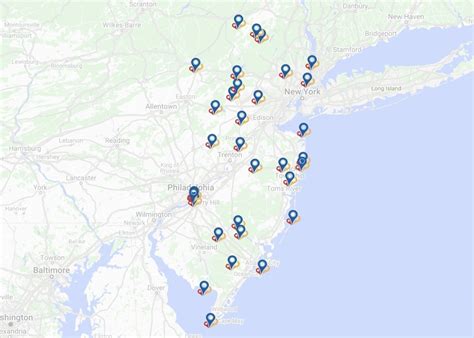 New Jersey State Parks And Forests Map Local Parks Great For Families