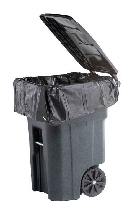 Plasticmill 95 Gallon Black Ultra Heavy Duty Trash Can Liners 2 Mil Ebay