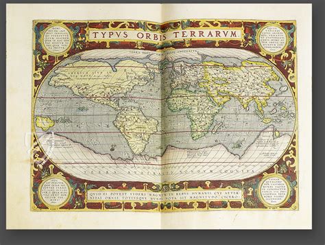 Ortelius Atlas Theatrum Orbis Terrarum Ziereis Facsimiles