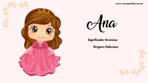 Significado do nome Ana - Nome Perfeito