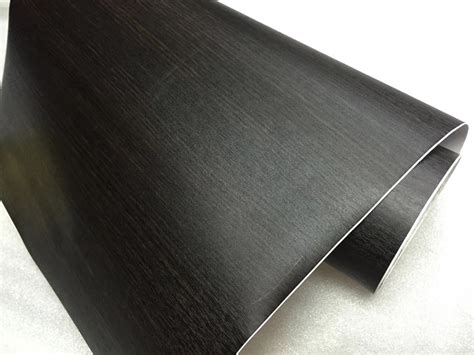 Aluminio Negro Adherible Cepilladoalta Calidad 40cm X 2 M Mercado Libre