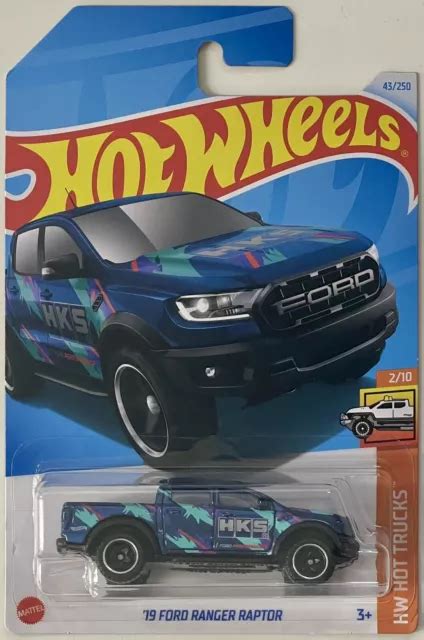 Hot Wheels Ford Ranger Raptor Blue Hks Hw Hot Trucks Picclick Au