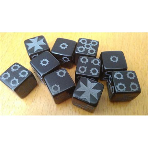 Dice Warhammer Black Templars