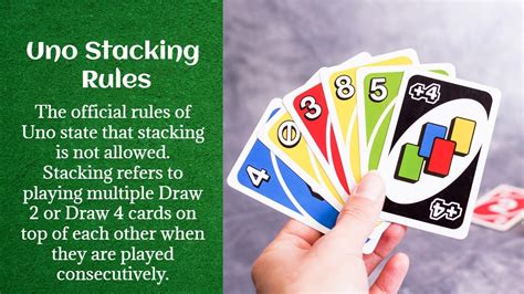 Uno Stacking Rules Can You Stack In Uno