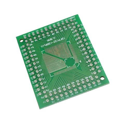 X Tqfp Qfp Lqfp Fqfp To Dip Adapter Pcb Circuit Board