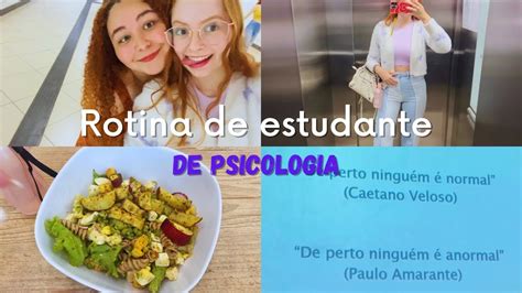 Vlog Voltando A Rotina Faculdade De Psicologia Academia Trabalho