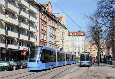 Neue Tram in München Seit September 2014 sind in München neuen