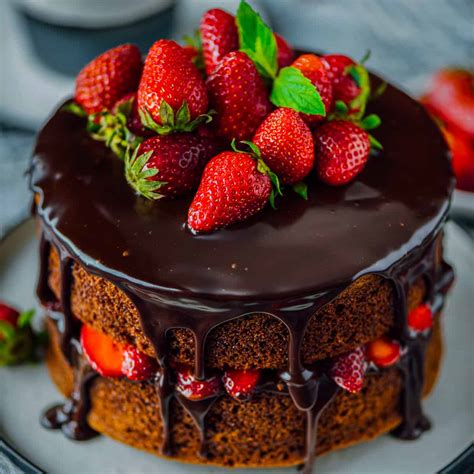 Chocolate Strawberry Cake Filling