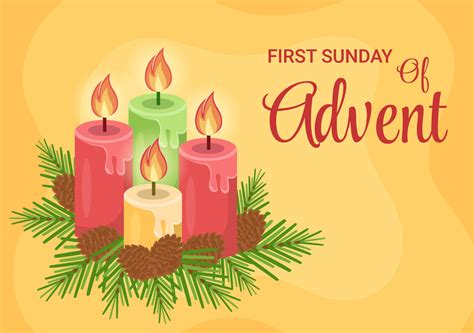 First Sunday Of Advent 2022 Clipart