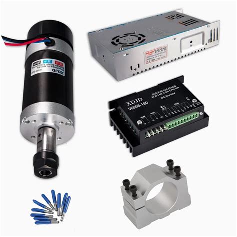 Aliexpress Buy Dc Cnc Spindle Brushless W Air Cooled Spindle