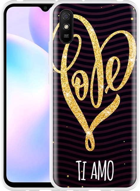 Xiaomi Redmi 9AT Hoesje Ti Amo Designed By Cazy Bol