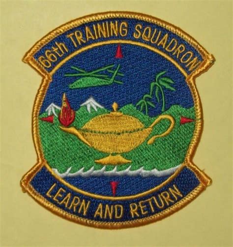 66th Ts Training Sq Sere School Military Patch Insignia Learn And