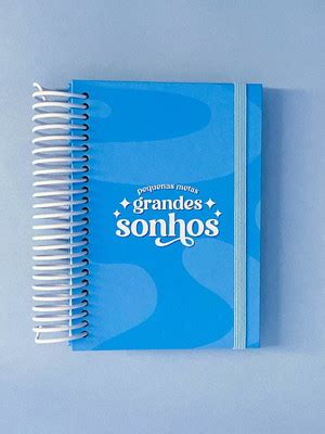 Caderno De Metas Diarias Compre Produtos Personalizados No Elo7