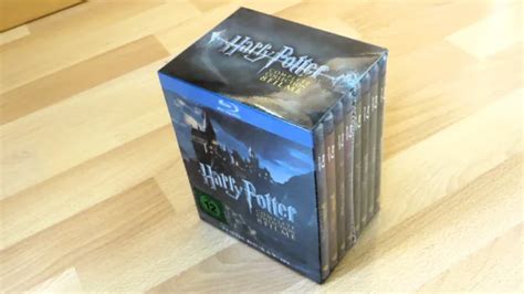 HARRY POTTER COMPLETE Collection 8 Filme 11 Disc Blu Ray Set NEU In