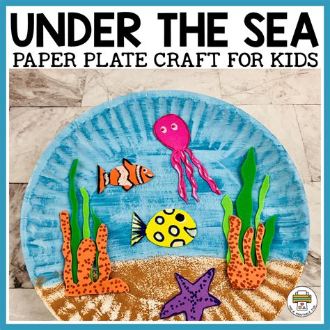 Under The Sea Craft For Kids Pre K Printable Fun