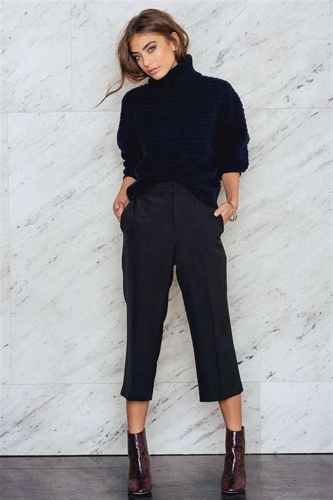 65 Black Culottes Outfit Ideas You Should Try Style Tips For Women