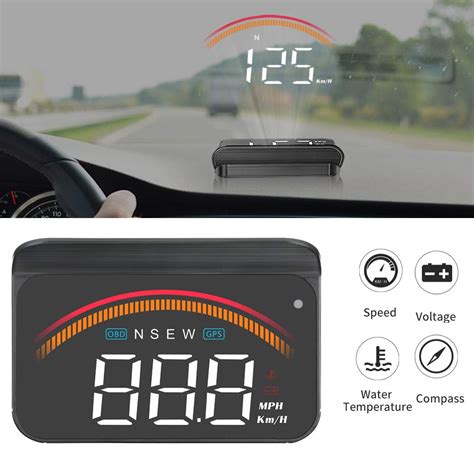 Head Up Display Auto Ikikin Hud Display Gps Obd Amazon De Elektronik