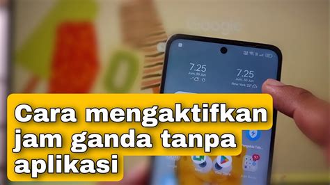 Cara Menampilkan Jam Ganda Tanpa Aplikasi Tambahan Di HP Realme C55