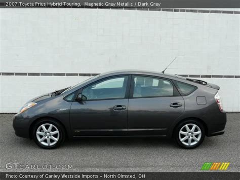 Magnetic Gray Metallic 2007 Toyota Prius Hybrid Touring Dark Gray