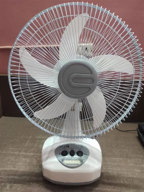 Pp Rechargeable Ac Dc Table Fan At Rs 1050piece In Ghaziabad Id