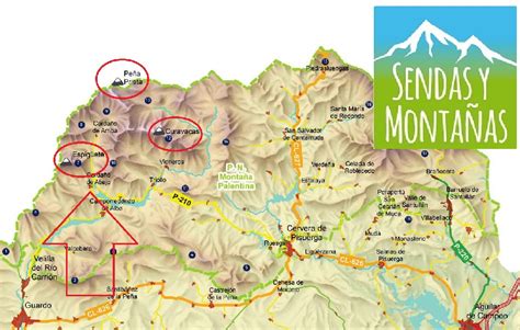 5 al 9 de JULIO 2023 MONTAÑA PALENTINA STAGE DE ASCENSIONES Sendas